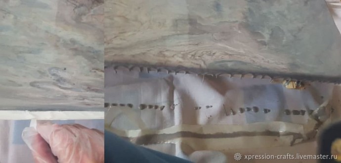 Декор столешницы в стиле арт-деко