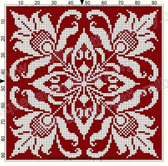 Схемы вышивки орнаментов
