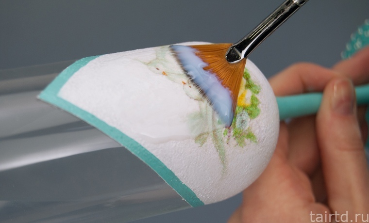 Декупаж свадебных бокалов