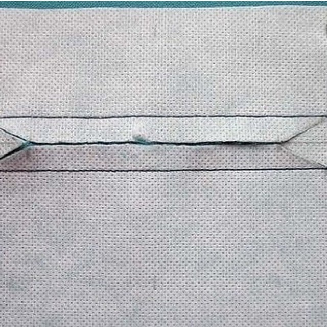 Карман с клапаном пошагово