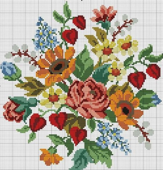 Схемы для цветочных композиций