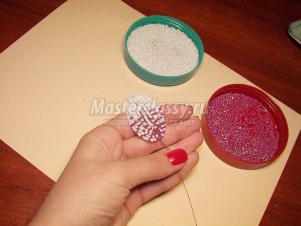 Орхидея из бисера