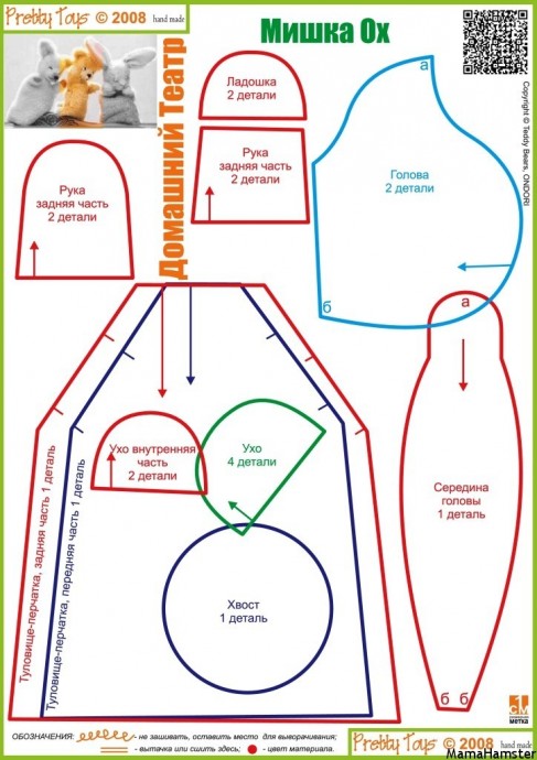 Весомые причины сшить пальчиковый театр