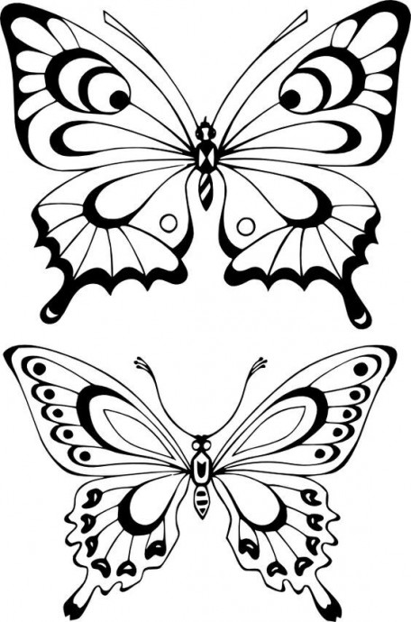 Вышиваем бабочек