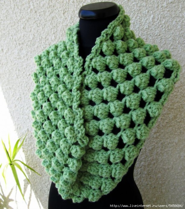 Интересная техника вязки