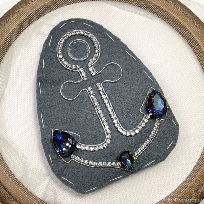 Брошь "Якорь" Брошь "Якорь"