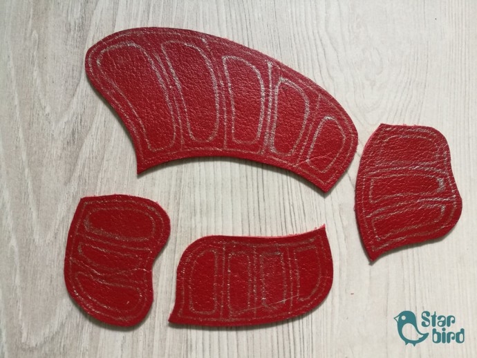 Аппликация в виде рыбки