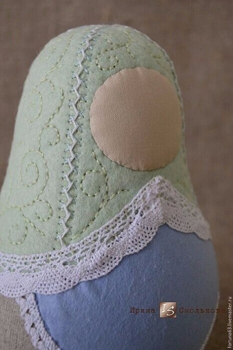 Текстильная матрешка