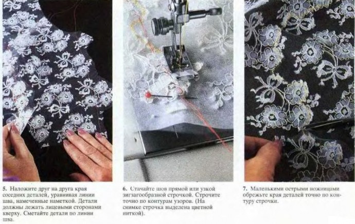 Как шить одежду из кружевного или вышитого полотна
