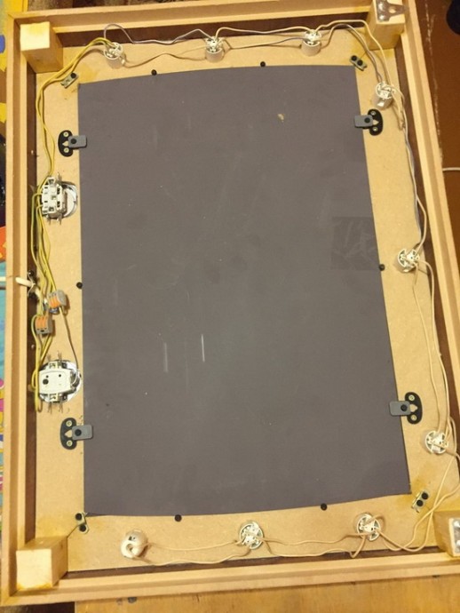 Гримёрное зеркало своими руками