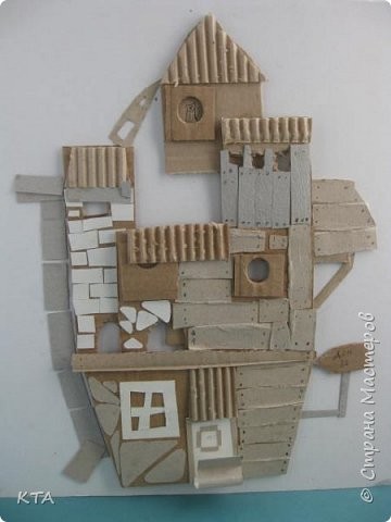 Картины из картона: неожиданные идеи для творчества