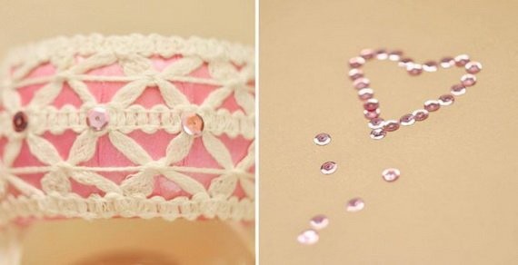 Браслет с пайетками Браслет с пайетками