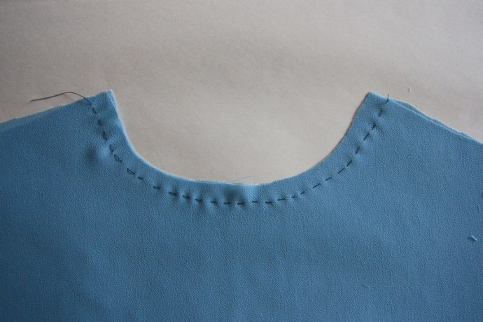 ​Аккуратная обработка горловины