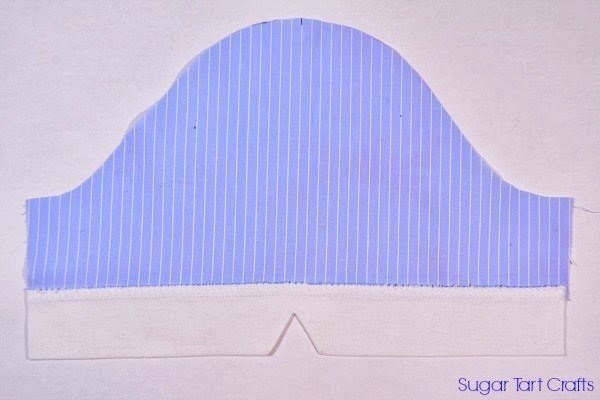 Отворот на коротком рукаве