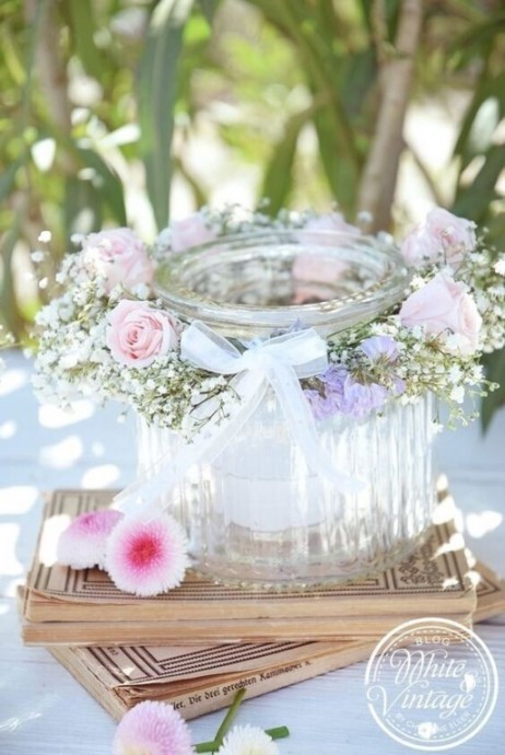 Подсвечники, сделанные любящими женскими руками