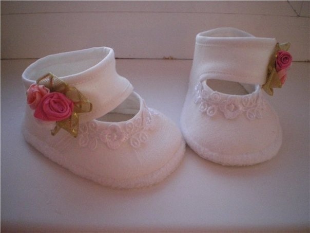 Шьем пинетки-туфельки