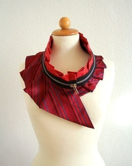 Оригинальные идеи из галстуков