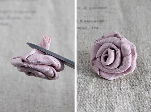 Розочки для заколок