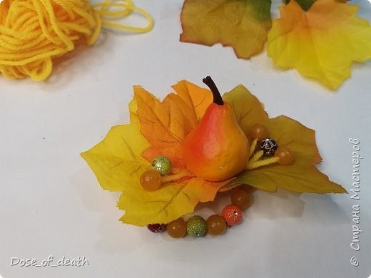 Украшение осени: мастер-класс