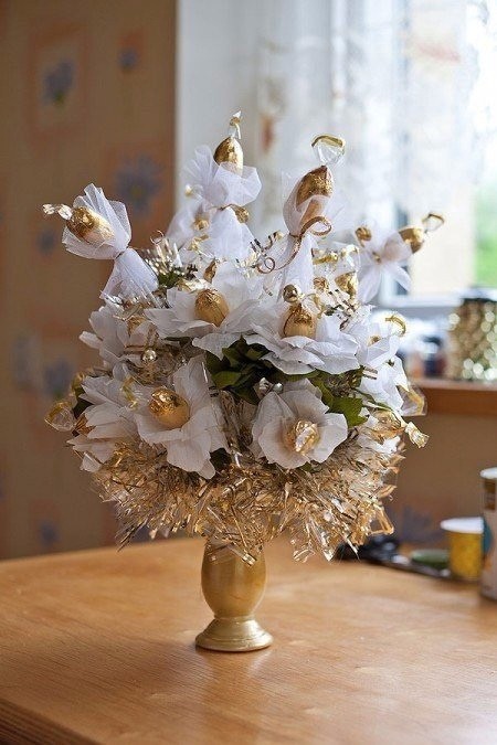 Конфетный букет