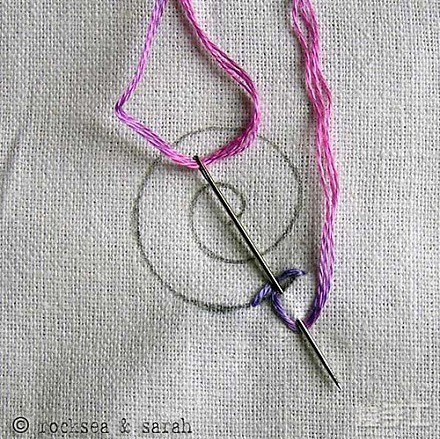 Вышивка по спирали: мастер-класс Вышивка по спирали: мастер-класс