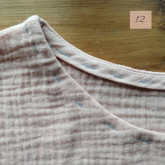 Обработка срезов косой бейкой