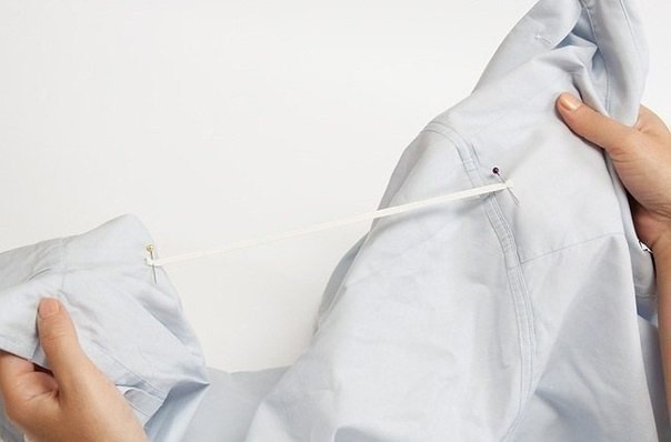 Платье из мужской рубашки