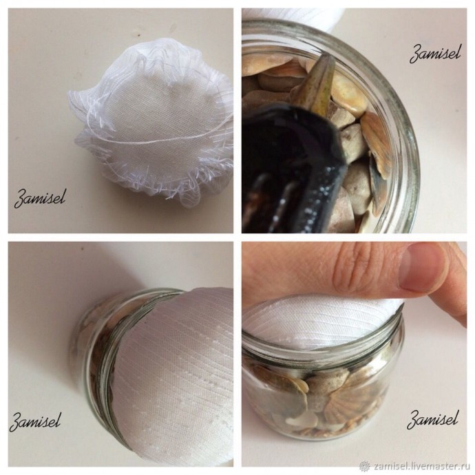 Морская игольница в винтажном стиле