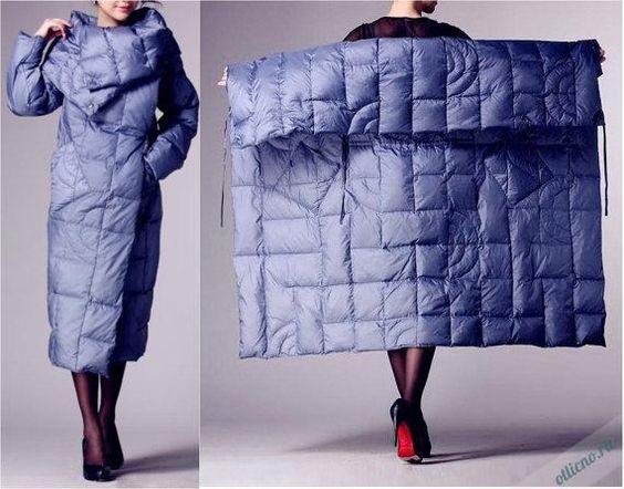 Квадратные пальто: идеи для вдохновения