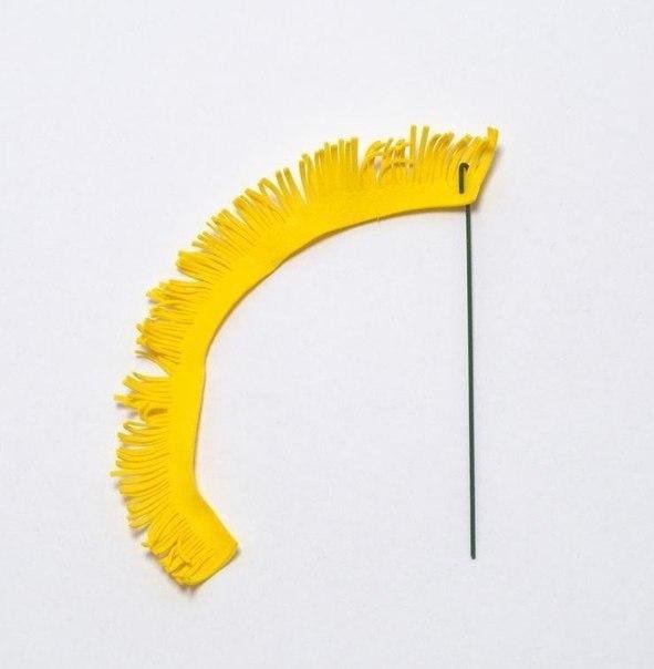 Ободок с одуванчиками