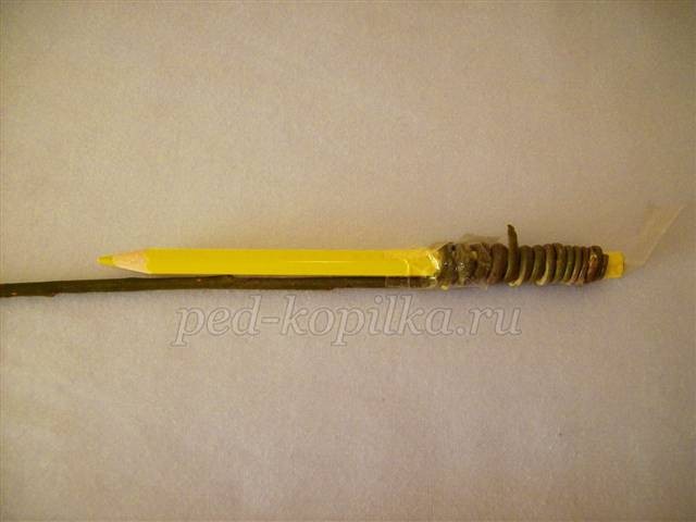 Поделка из природного материала "Букет фантазии"