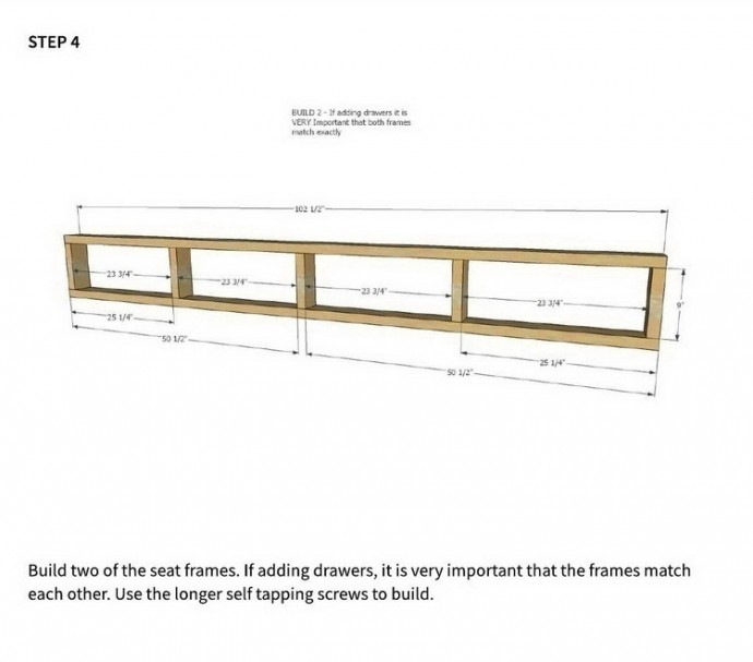 Диван-кровать с ящиками для хранения