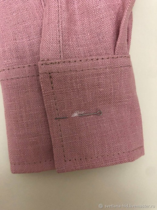 Как пришить манжет к рукаву