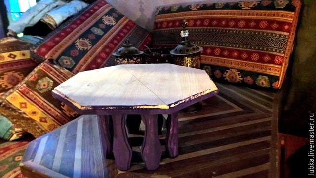 Расписываем стол восточными узорами: часть 1