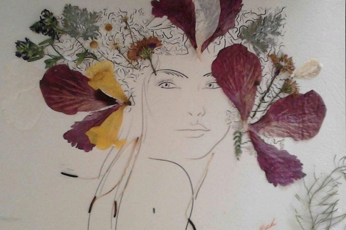 ​Люди в технике ошибана