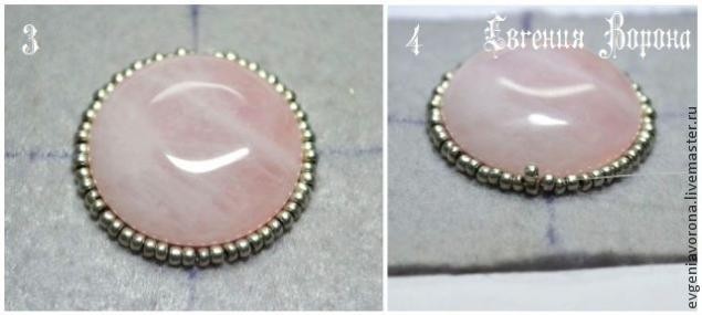 Нежный браслет вышитый бисером: мастер-класс, часть 1