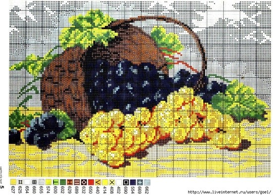 ​Вышиваем красивые натюрморты: часть 2