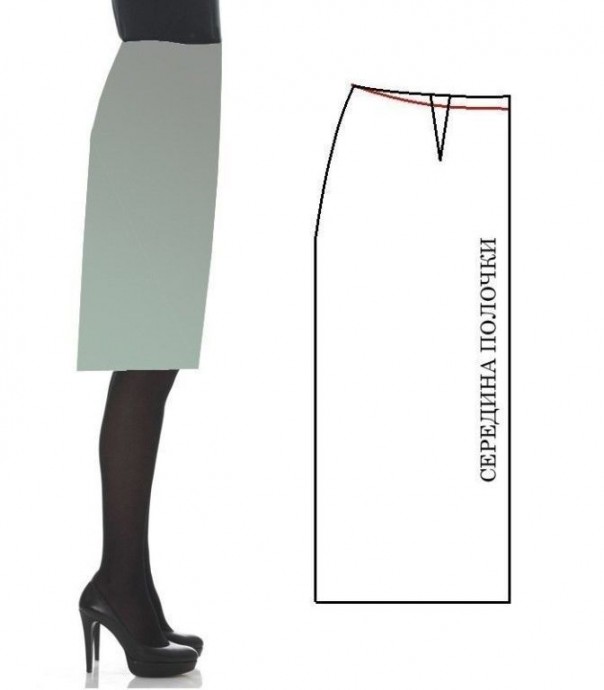 Исправления дефектов юбки