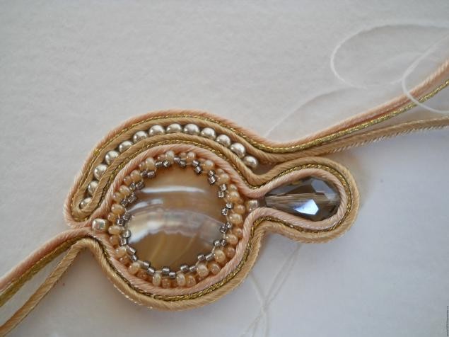 ​Мастер-класс по сутажу "Сутажные серьги Винтаж": часть 6