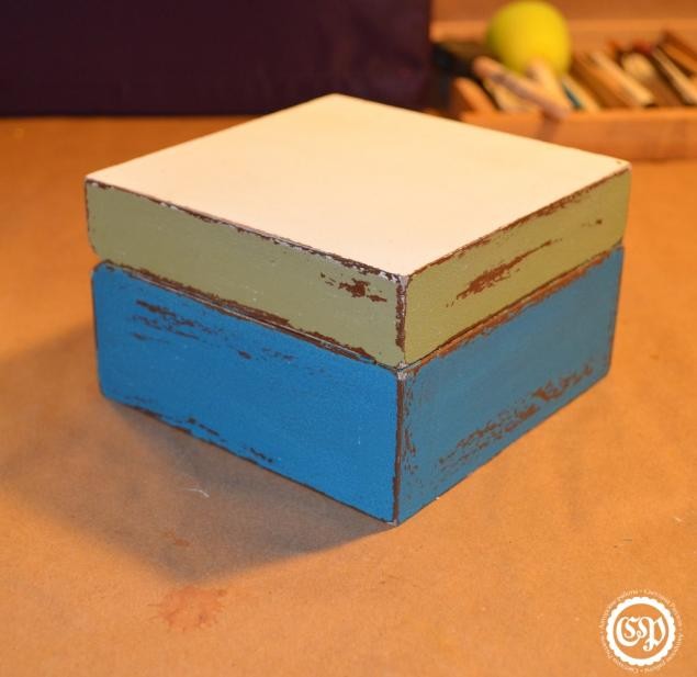 Шкатулка для рукодельницы в кантри-стиле: часть 1 Шкатулка для рукодельницы в кантри-стиле: часть 1