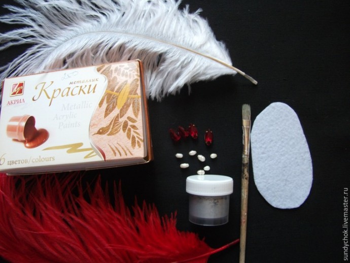 ​Создаем свадебные серьги "Мирослава": часть 1