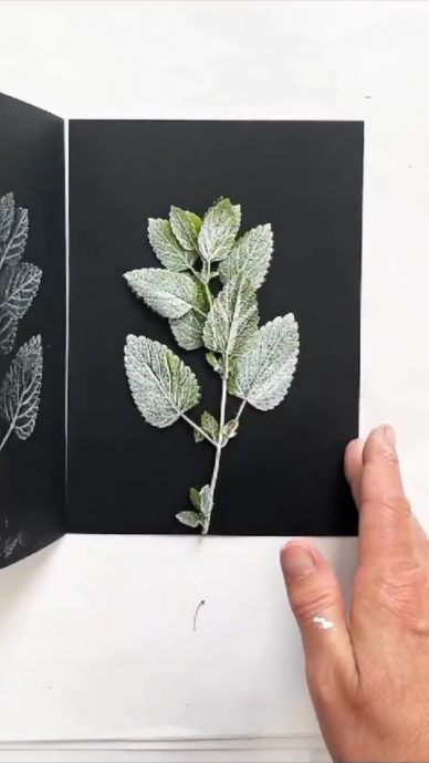 ​Ботаническая монотипия своими руками