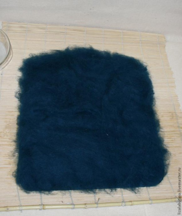 ​Валяный клатч: часть 2