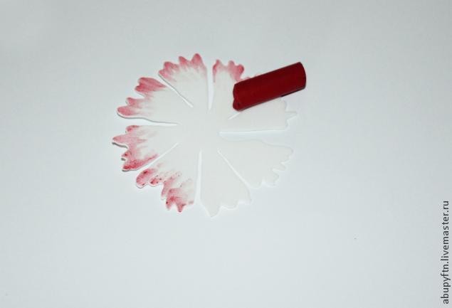 ​Пион из фоамирана своими руками: часть 1