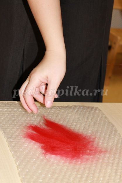 Валяние из шерсти: цветы