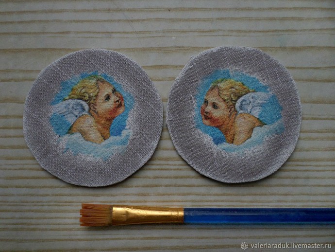 Изготавливаем мобиль "Ангелочек": часть 2