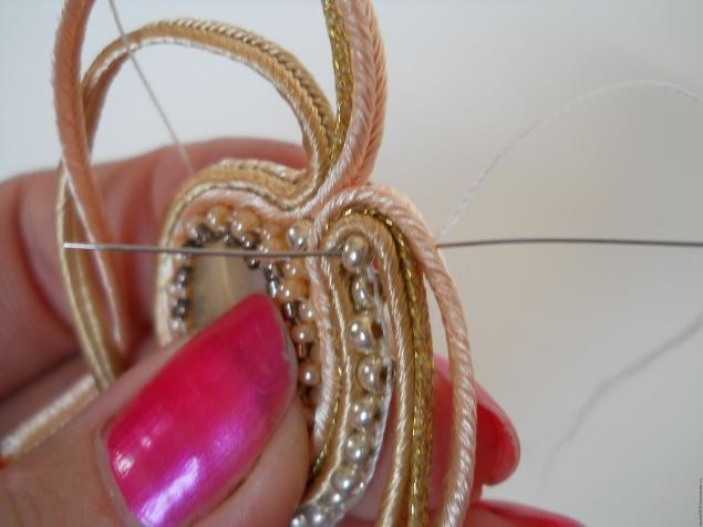 Мастер-класс по сутажу "Сутажные серьги Винтаж": часть 5 Мастер-класс по сутажу "Сутажные серьги Винтаж": часть 5