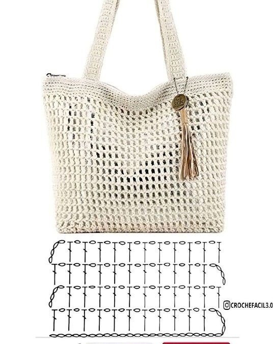 ​Вязаные сумочки небольшого размера