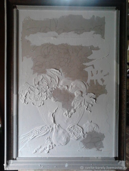 Делаем натюрморт-барельеф: часть 2 Делаем натюрморт-барельеф: часть 2