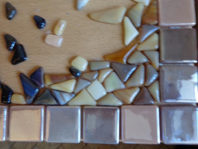 Мозаичный столик "Остров сокровищ"